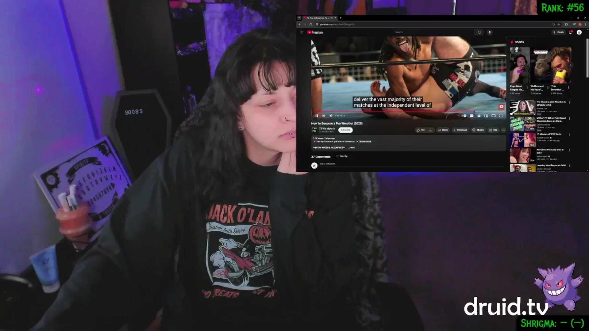 Gallery image thumbnail from druidjpg's myfreecams stream on, 01/07/2025, 04:49 image 4 of 20