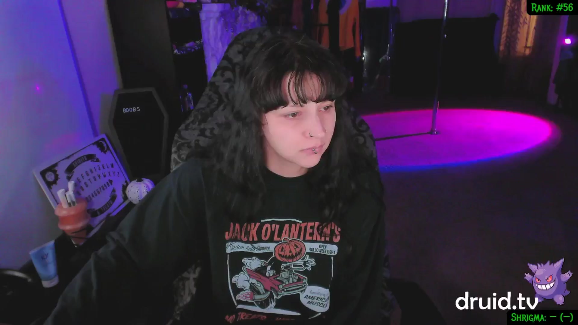 Gallery image thumbnail from druidjpg's myfreecams stream on, 01/07/2025, 04:49 image 8 of 20