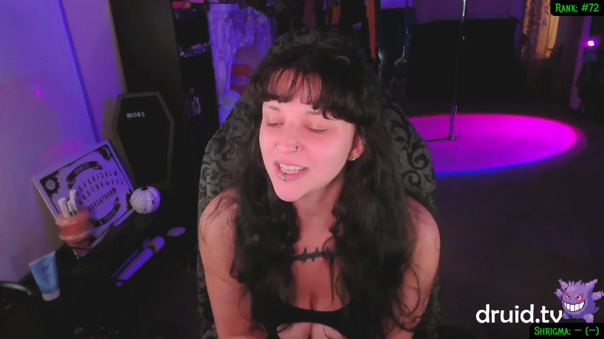Gallery image thumbnail from druidjpg's myfreecams stream on, 01/08/2025, 04:46 image 7 of 20