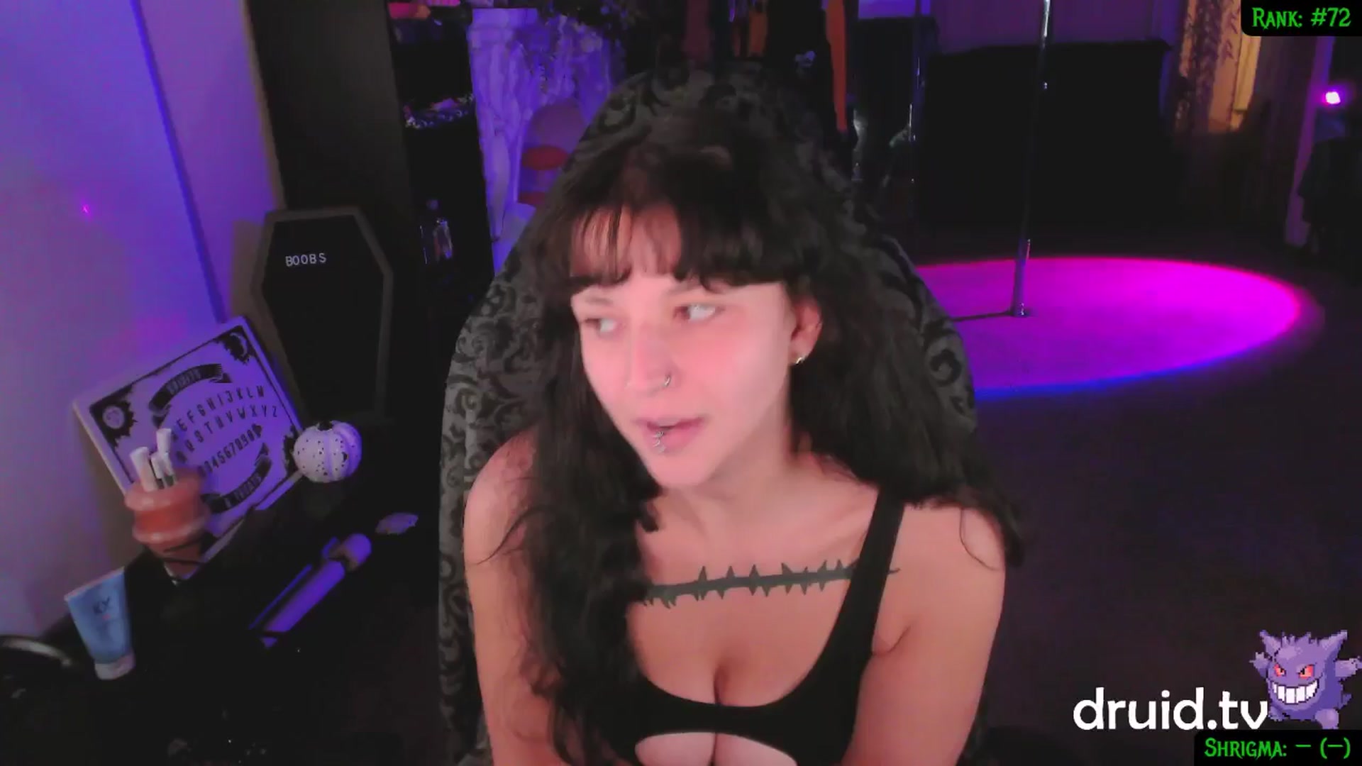 Gallery image thumbnail from druidjpg's myfreecams stream on, 01/08/2025, 04:46 image 8 of 20