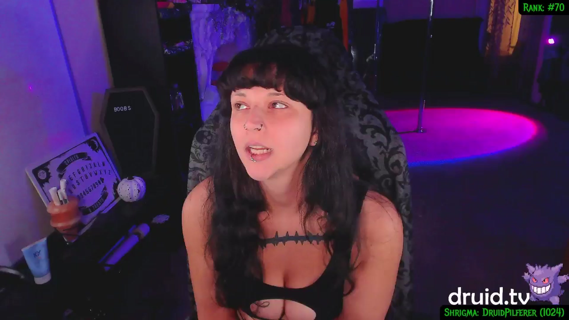 Gallery image thumbnail from druidjpg's myfreecams stream on, 01/08/2025, 04:46 image 16 of 20