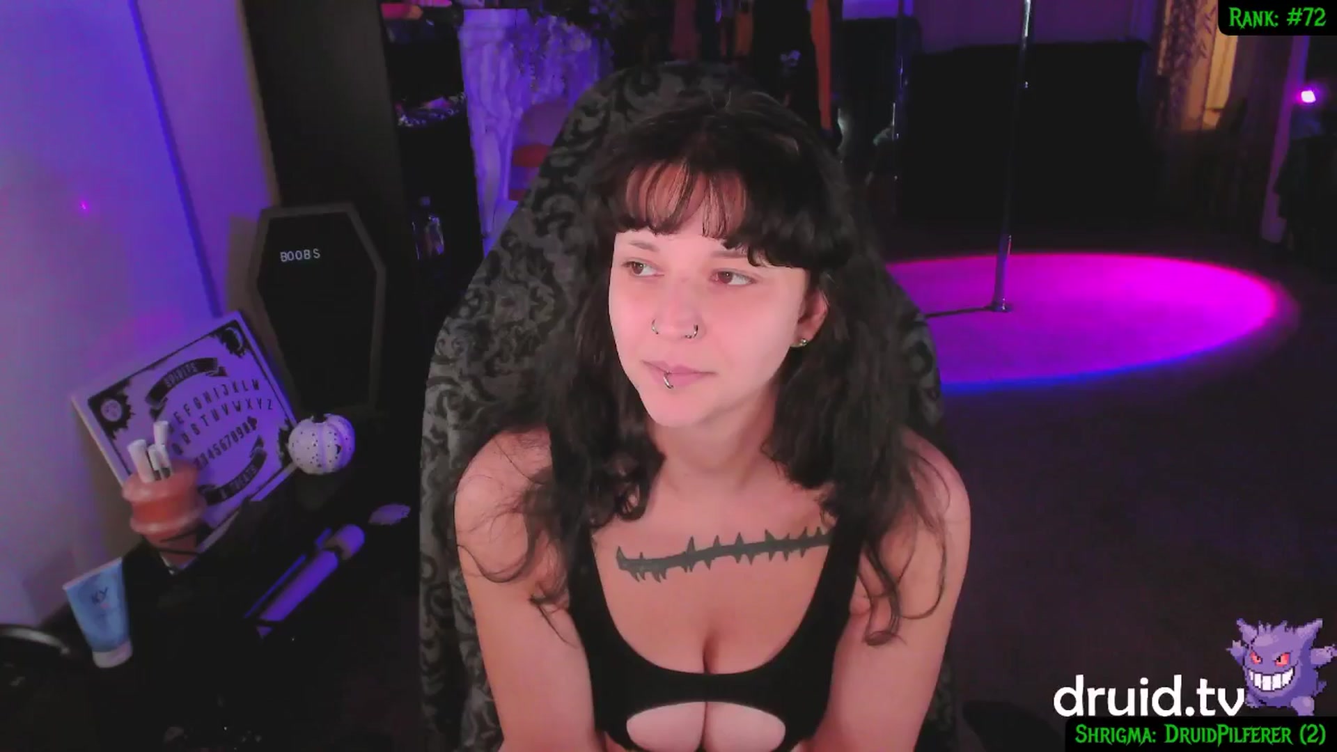 Gallery image thumbnail from druidjpg's myfreecams stream on, 01/08/2025, 04:46 image 9 of 20