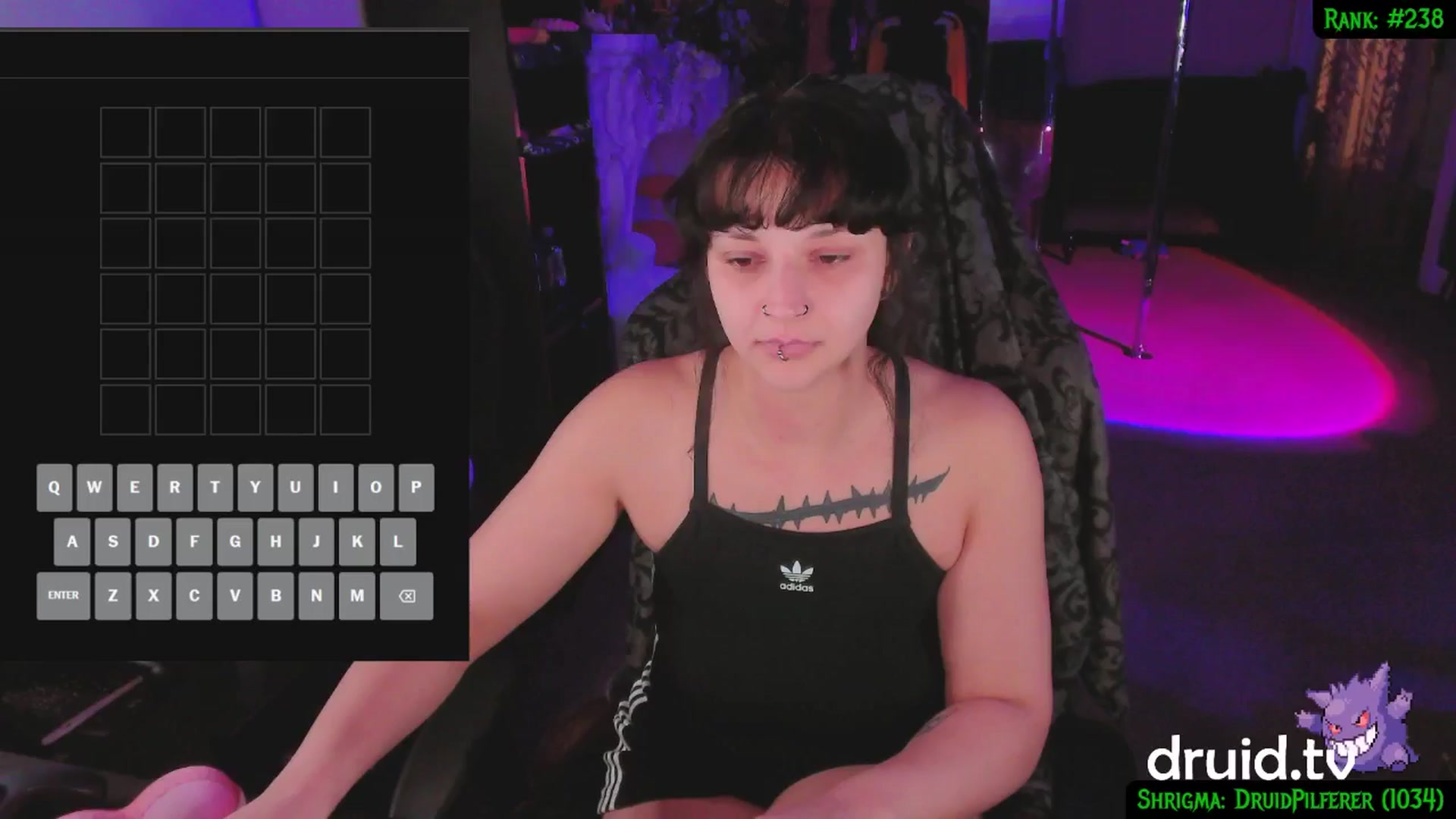 Gallery image thumbnail from druidjpg's myfreecams stream on, 01/15/2025, 05:56 image 6 of 20