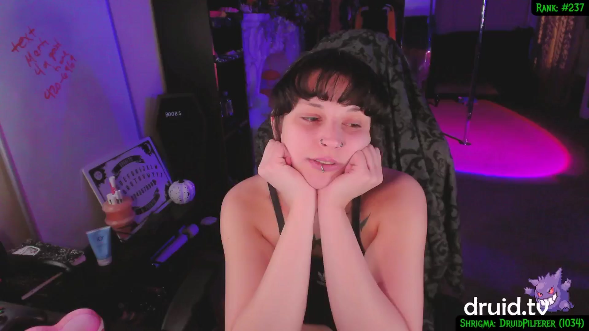Gallery image thumbnail from druidjpg's myfreecams stream on, 01/15/2025, 05:56 image 5 of 20