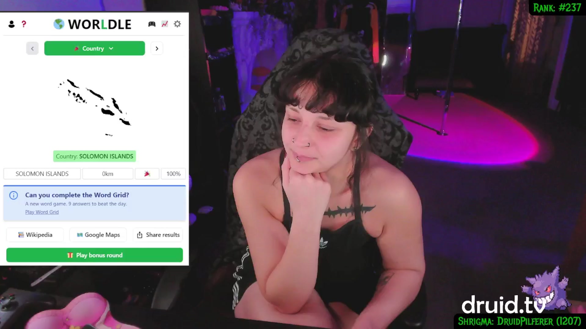 Gallery image thumbnail from druidjpg's myfreecams stream on, 01/15/2025, 05:56 image 8 of 20