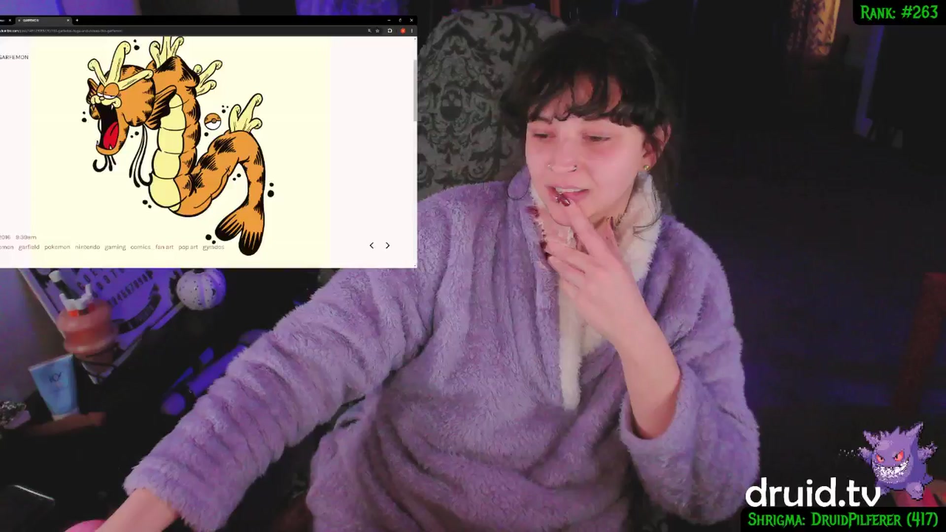 Gallery image thumbnail from druidjpg's myfreecams stream on, 01/17/2025, 05:40 image 8 of 20