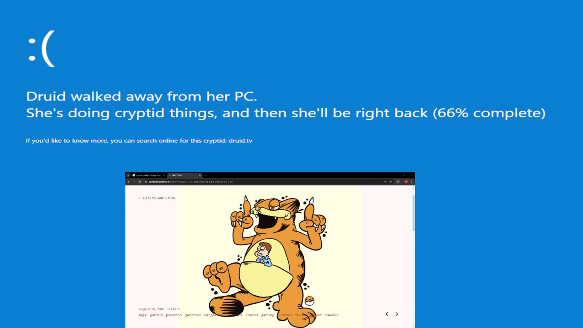 Gallery image thumbnail from druidjpg's myfreecams stream on, 01/17/2025, 05:40 image 11 of 20