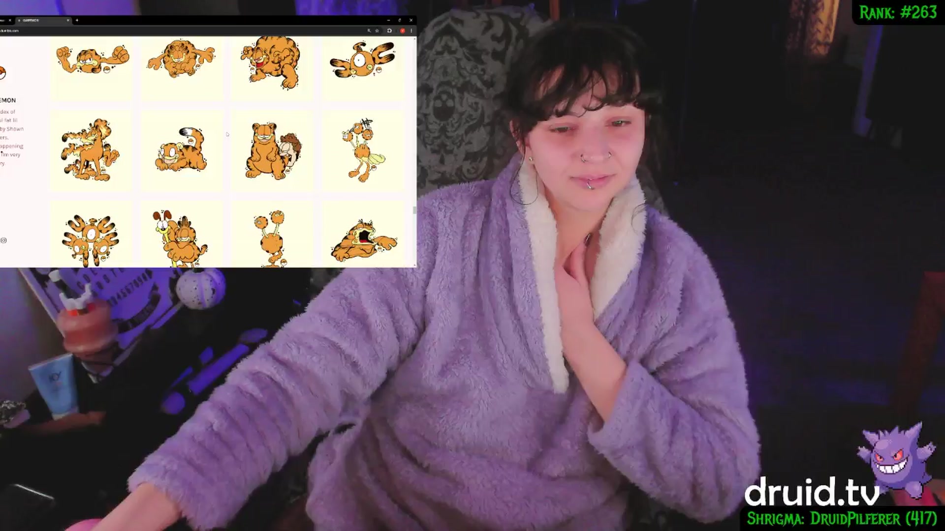 Gallery image thumbnail from druidjpg's myfreecams stream on, 01/17/2025, 05:40 image 9 of 20