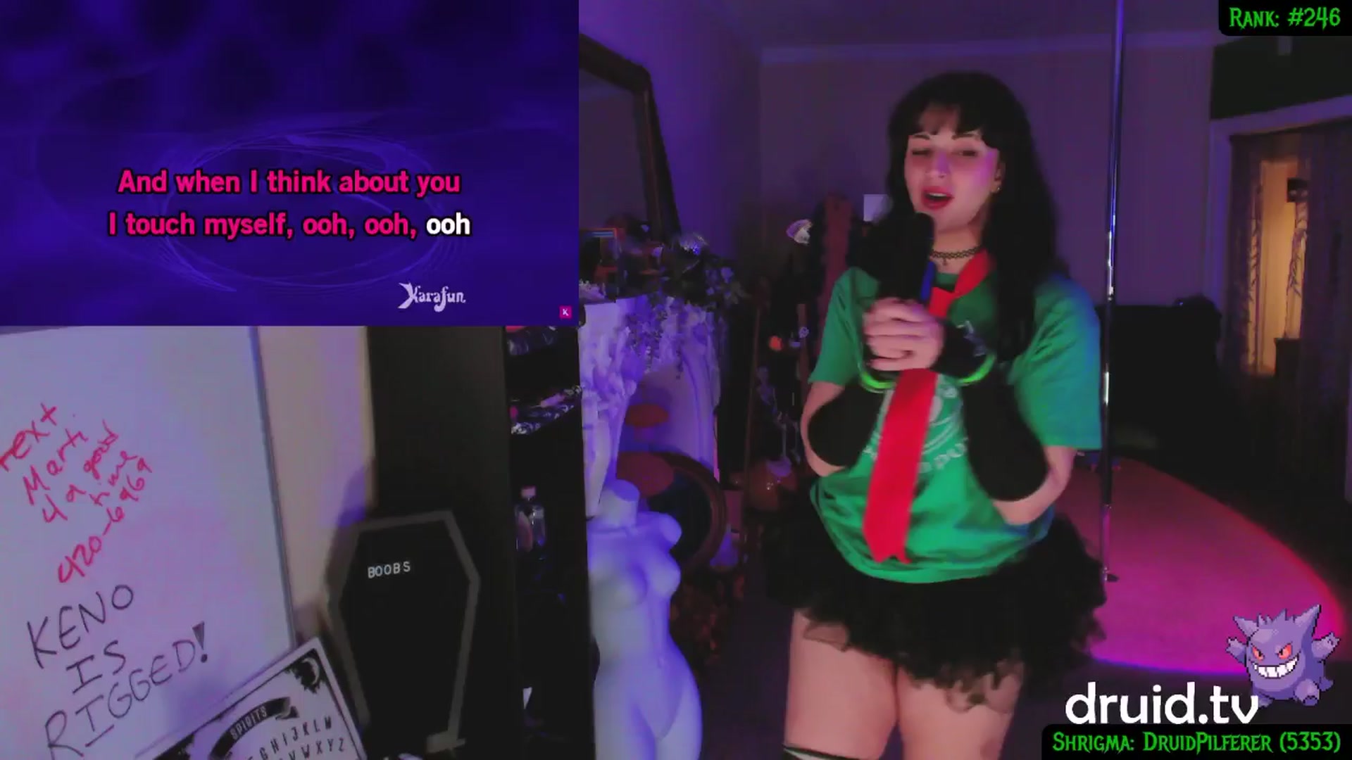 Gallery image thumbnail from druidjpg's myfreecams stream on, 01/18/2025, 06:06 image 17 of 20