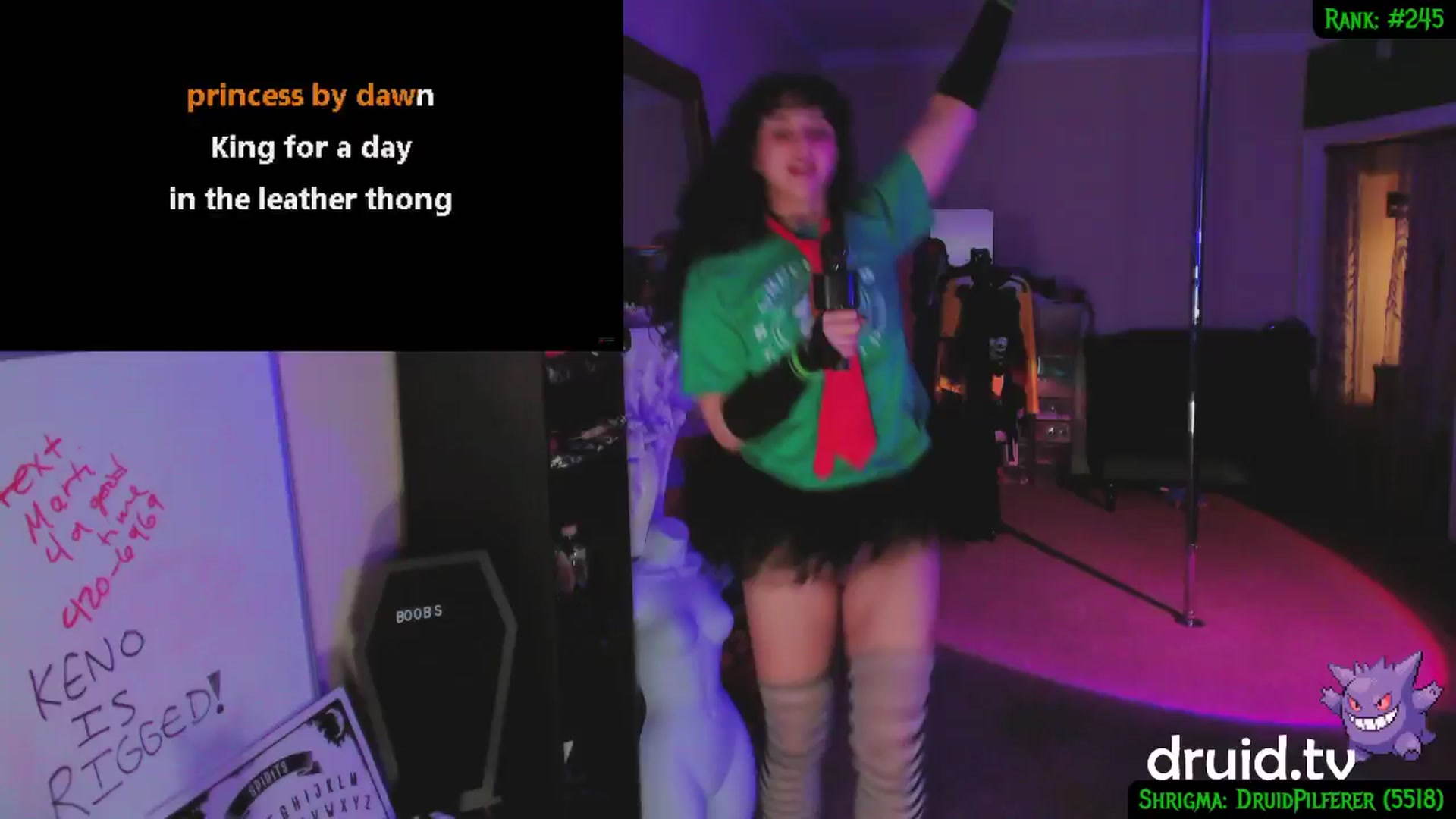 Gallery image thumbnail from druidjpg's myfreecams stream on, 01/18/2025, 06:06 image 20 of 20