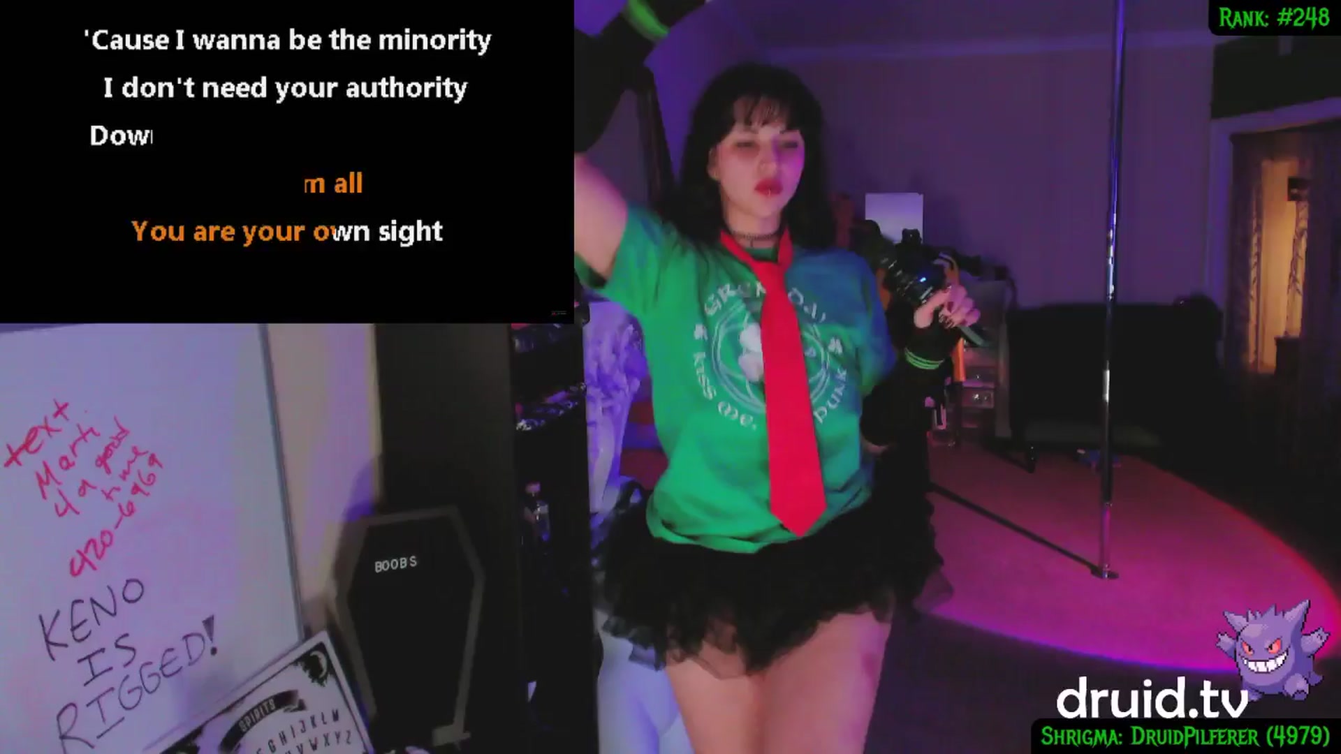 Gallery image thumbnail from druidjpg's myfreecams stream on, 01/18/2025, 06:06 image 15 of 20