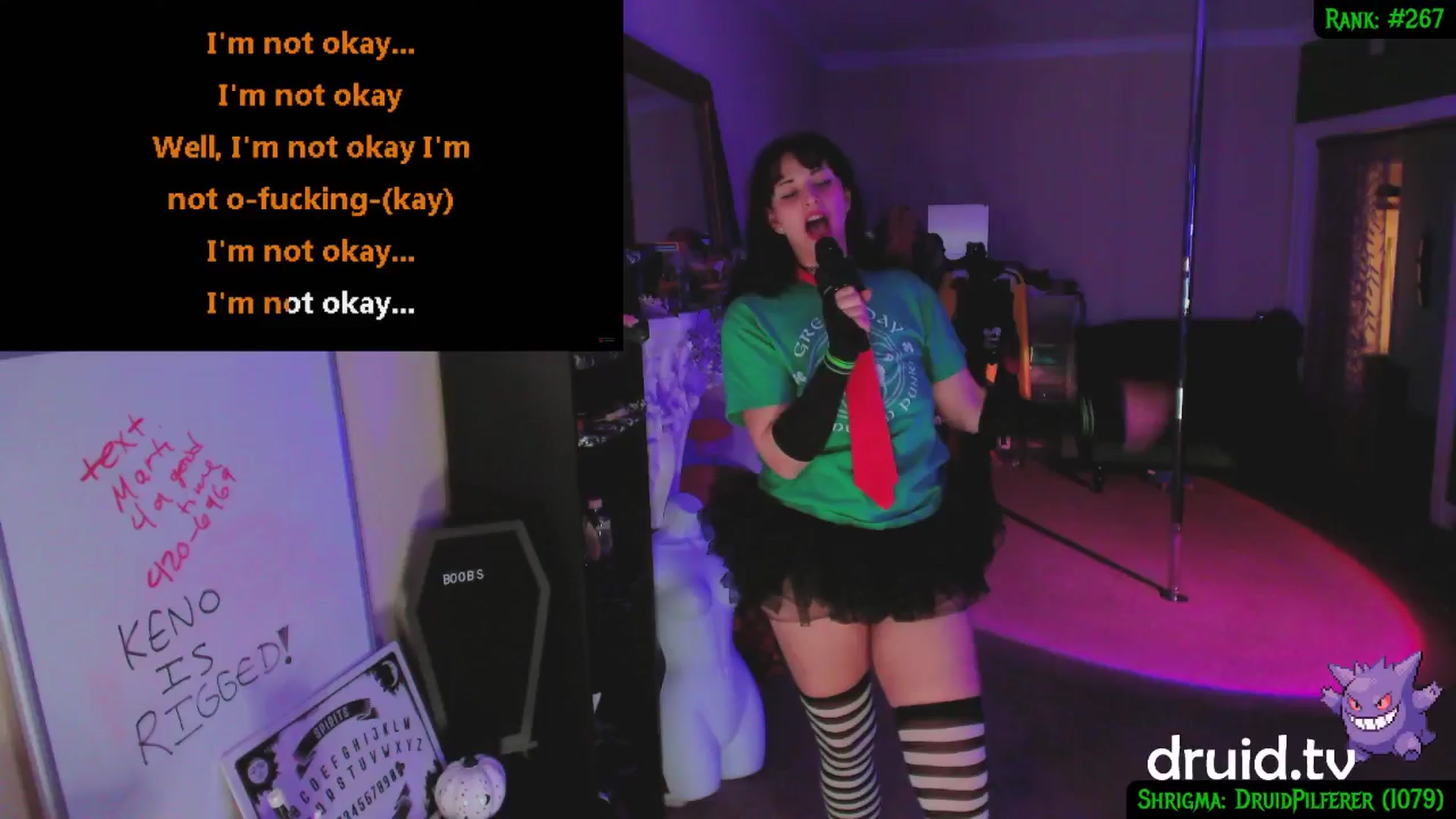 Gallery image thumbnail from druidjpg's myfreecams stream on, 01/18/2025, 06:06 image 3 of 20