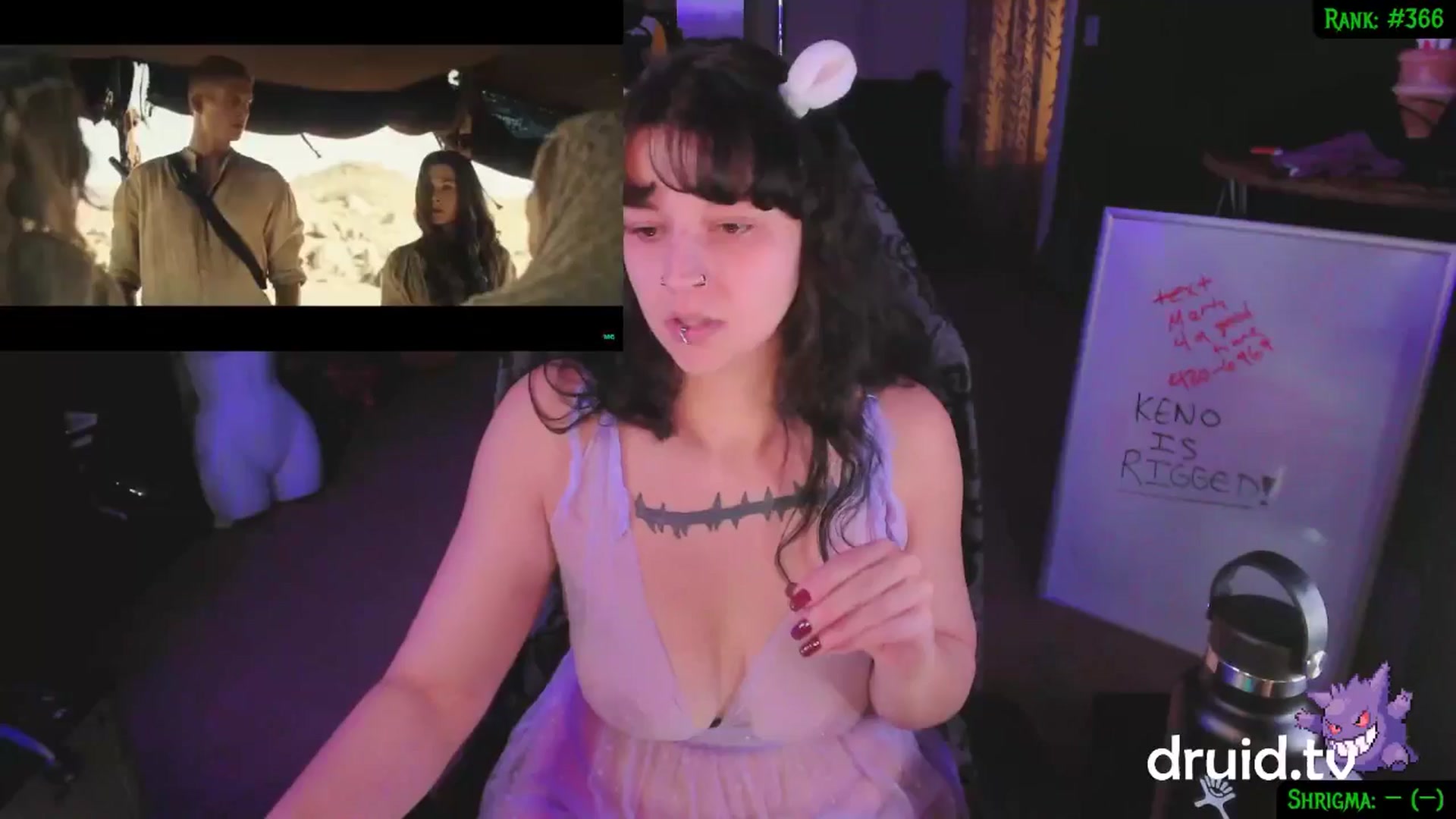 Gallery image thumbnail from druidjpg's myfreecams stream on, 01/24/2025, 05:54 image 7 of 20