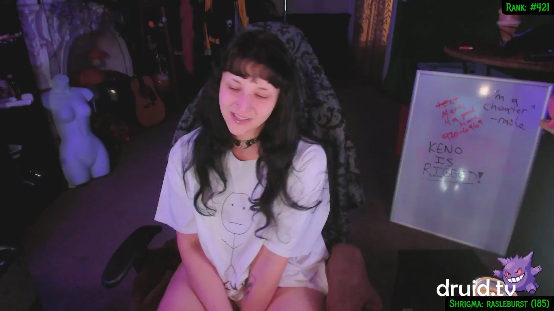 Gallery image thumbnail from druidjpg's myfreecams stream on, 01/28/2025, 05:32 image 6 of 20