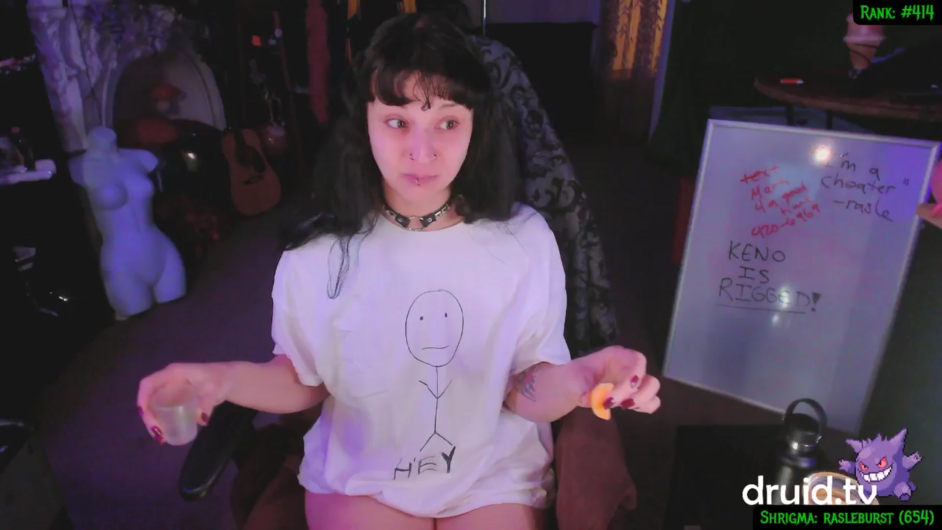 Gallery image thumbnail from druidjpg's myfreecams stream on, 01/28/2025, 05:32 image 10 of 20