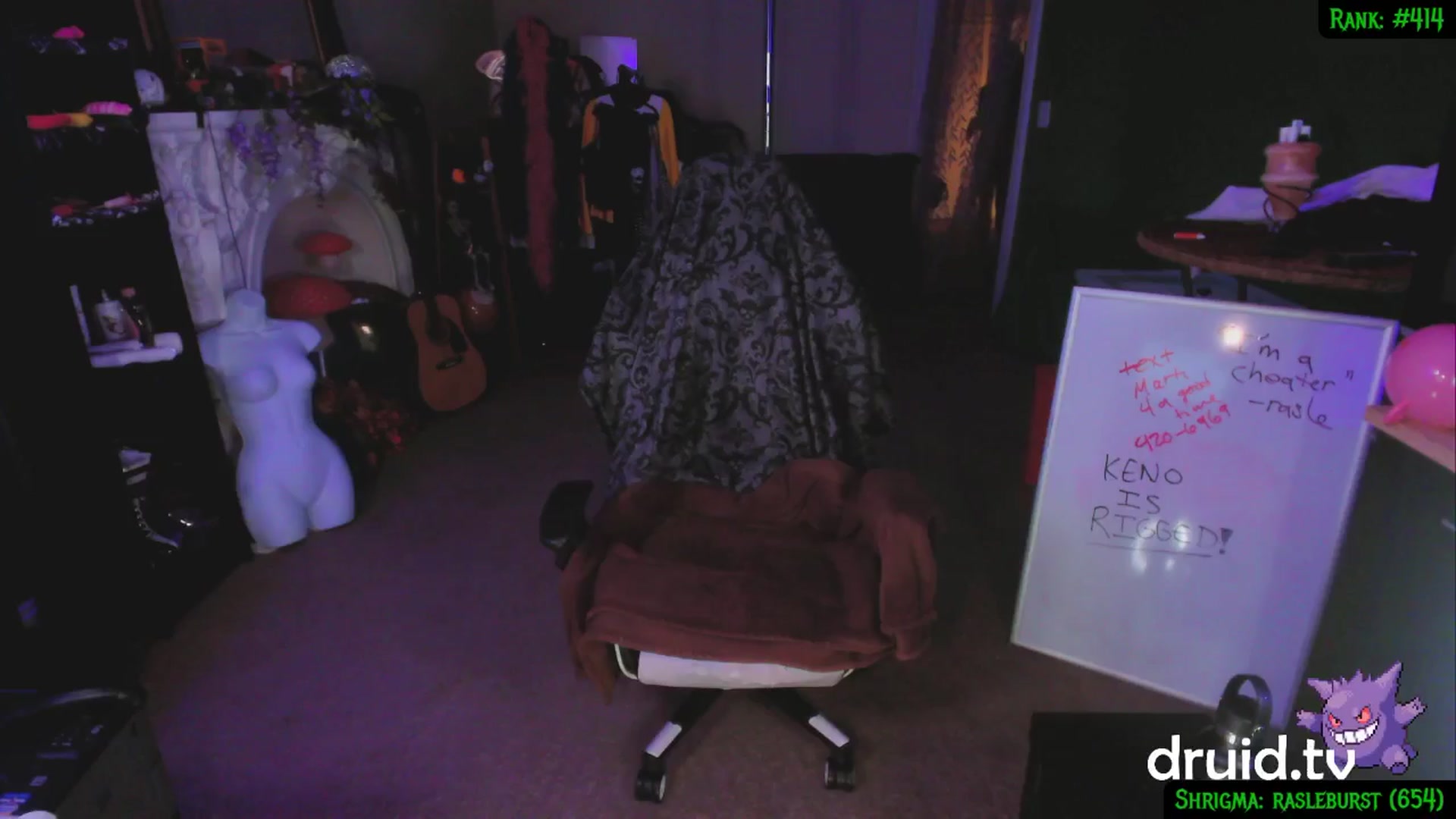 Gallery image thumbnail from druidjpg's myfreecams stream on, 01/28/2025, 05:32 image 11 of 20