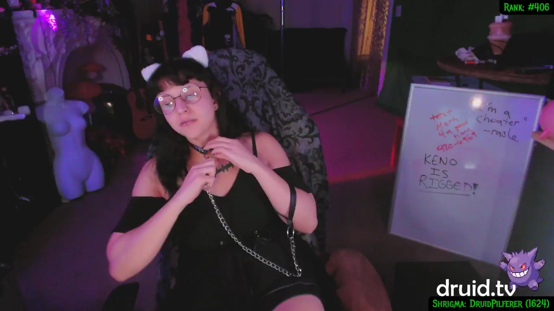 Gallery image thumbnail from druidjpg's myfreecams stream on, 01/29/2025, 06:05 image 19 of 20