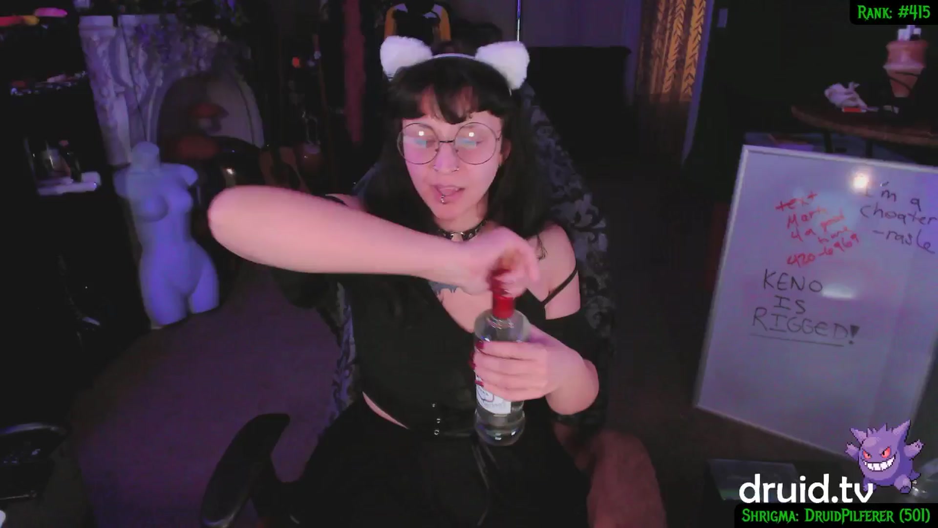 Gallery image thumbnail from druidjpg's myfreecams stream on, 01/29/2025, 06:05 image 8 of 20