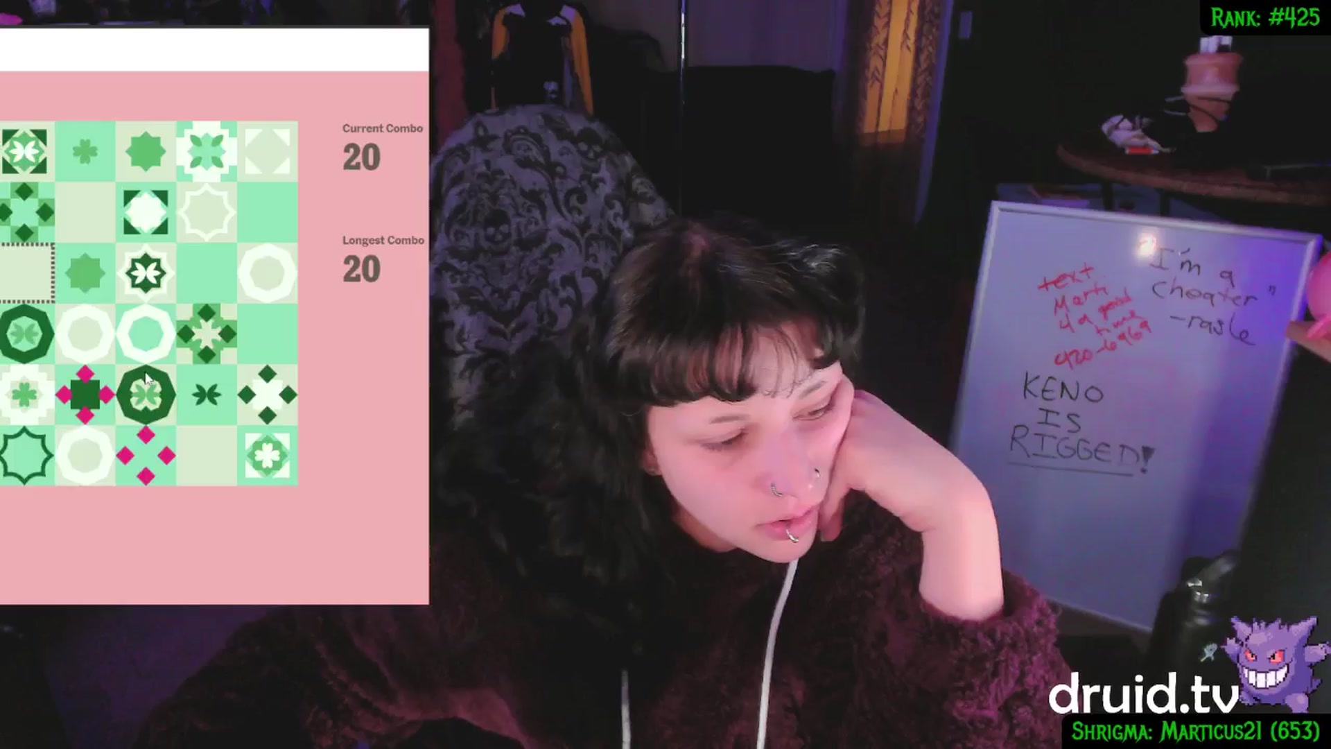 Gallery image thumbnail from druidjpg's myfreecams stream on, 01/30/2025, 05:03 image 11 of 20