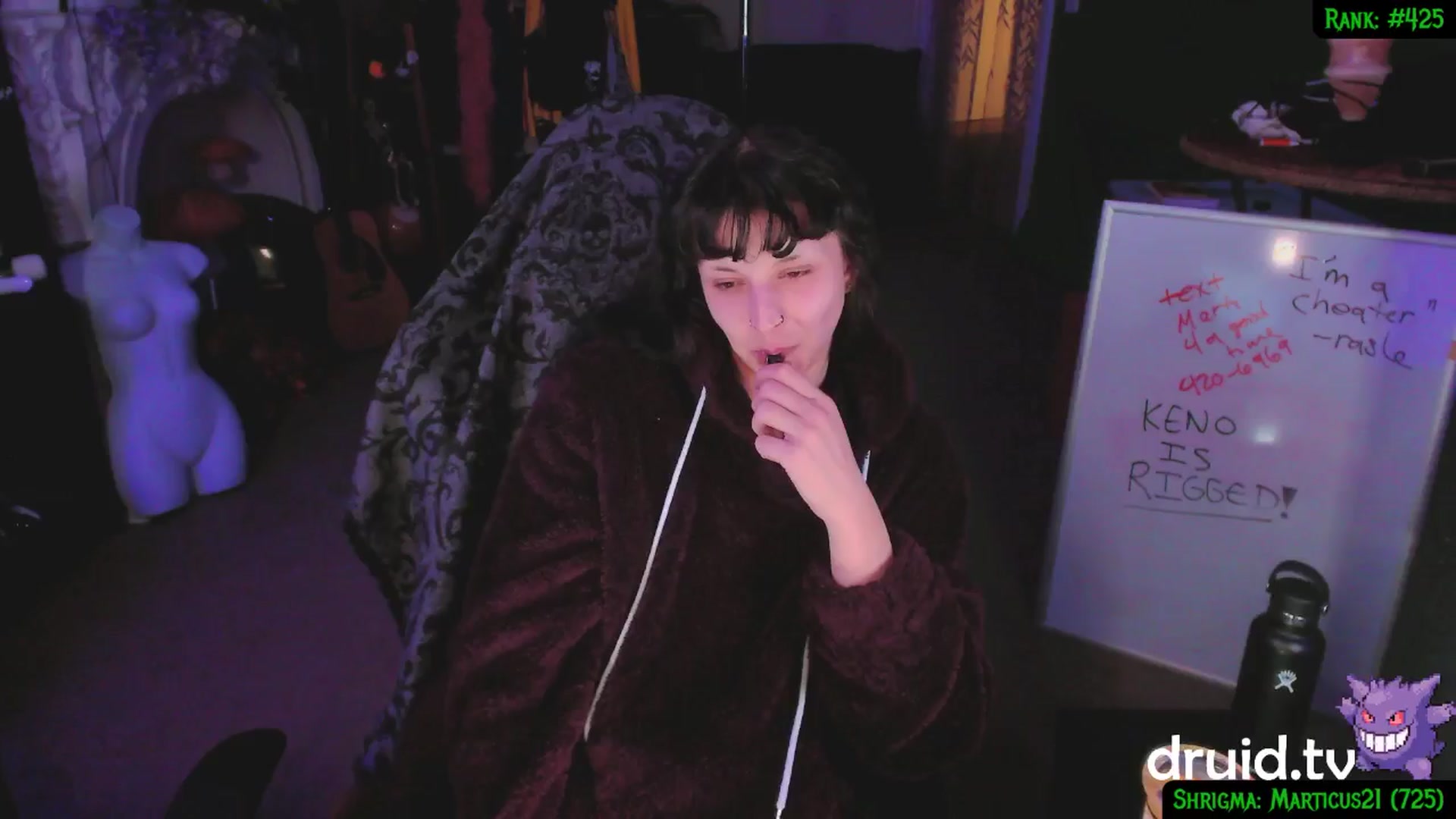 Gallery image thumbnail from druidjpg's myfreecams stream on, 01/30/2025, 05:03 image 18 of 20