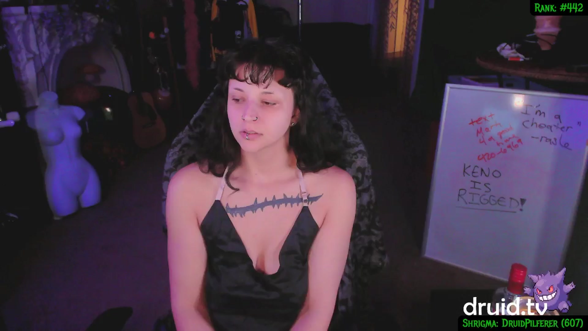 Gallery image thumbnail from druidjpg's myfreecams stream on, 01/31/2025, 05:18 image 11 of 20