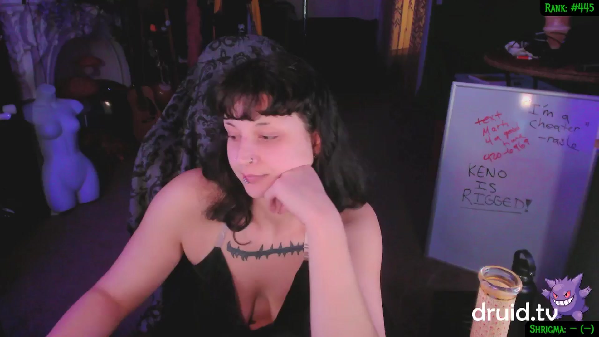 Gallery image thumbnail from druidjpg's myfreecams stream on, 01/31/2025, 05:18 image 8 of 20