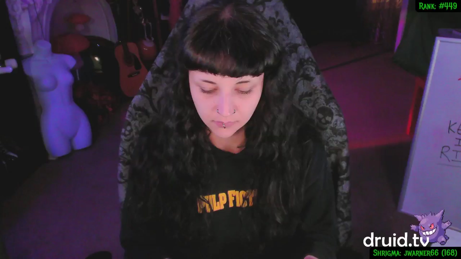 Gallery image thumbnail from druidjpg's myfreecams stream on, 02/01/2025, 06:05 image 1 of 20