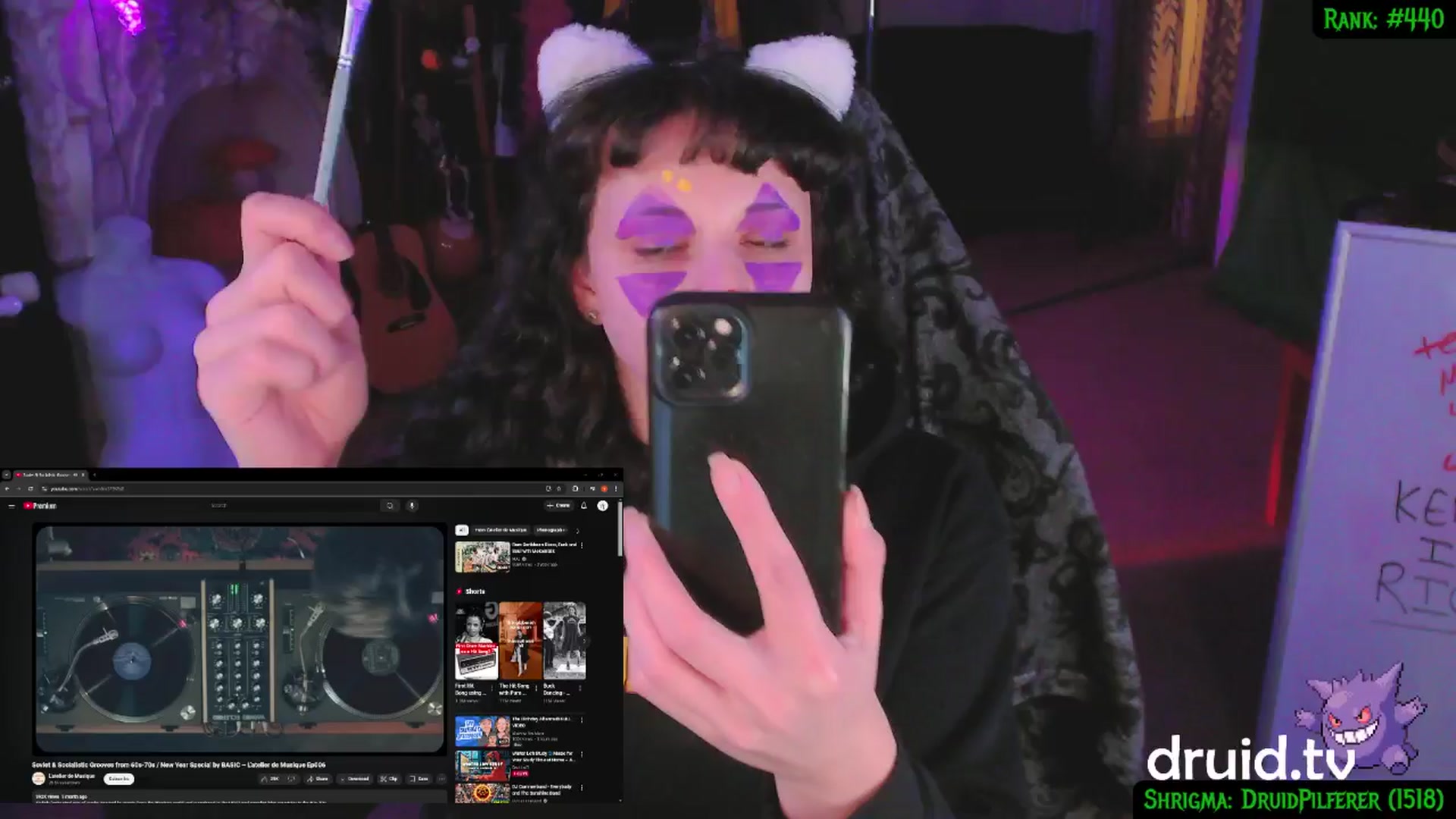 Gallery image thumbnail from druidjpg's myfreecams stream on, 02/01/2025, 06:05 image 15 of 20