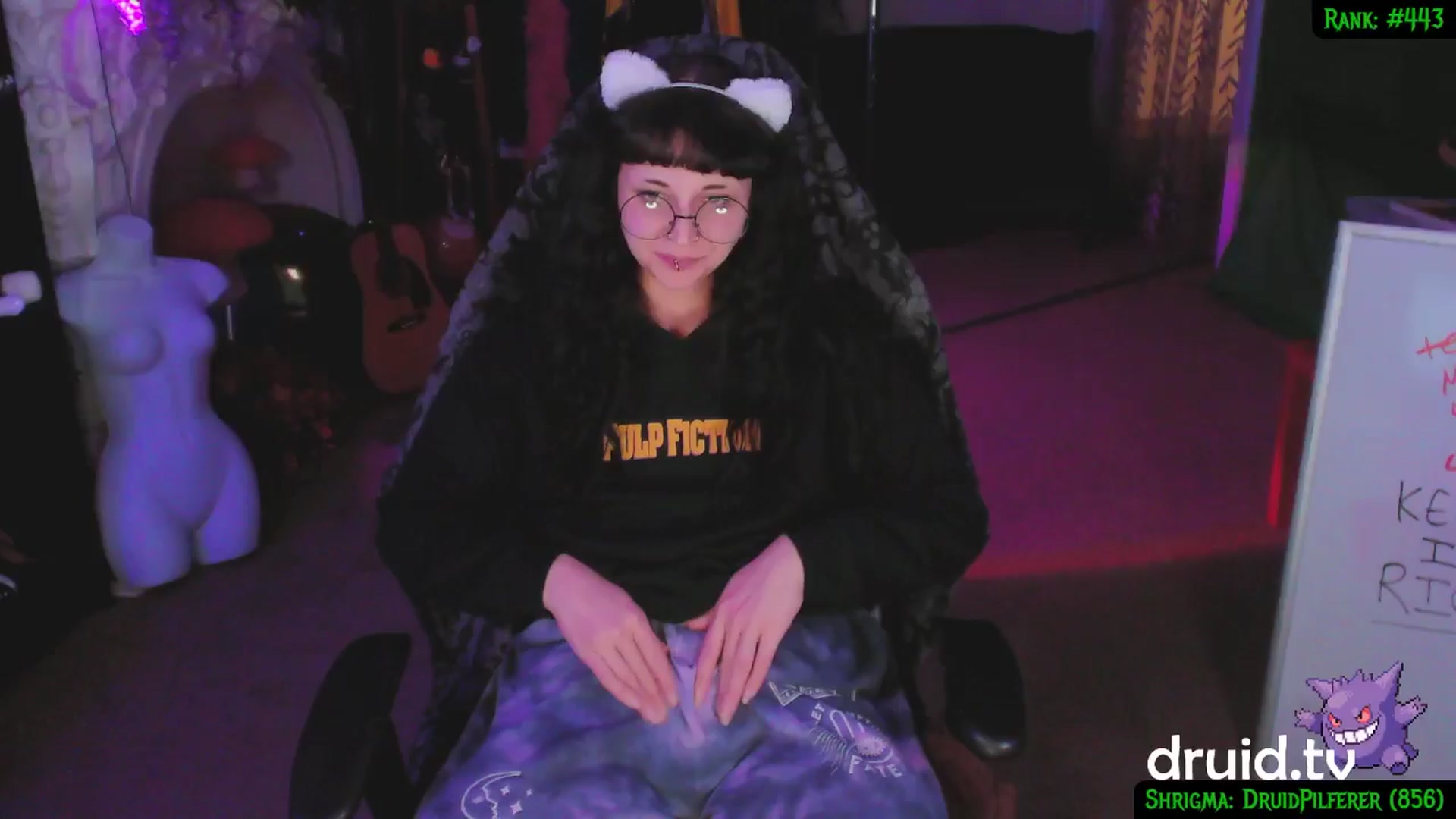 Gallery image thumbnail from druidjpg's myfreecams stream on, 02/01/2025, 06:05 image 9 of 20