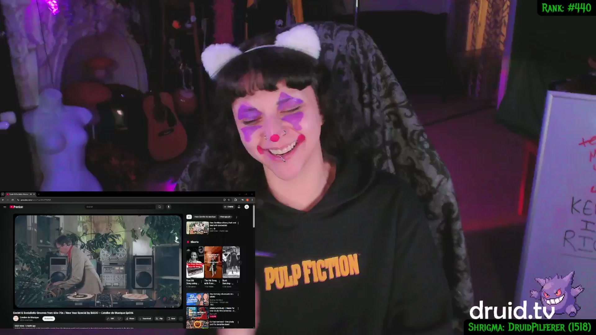 Gallery image thumbnail from druidjpg's myfreecams stream on, 02/01/2025, 06:05 image 14 of 20