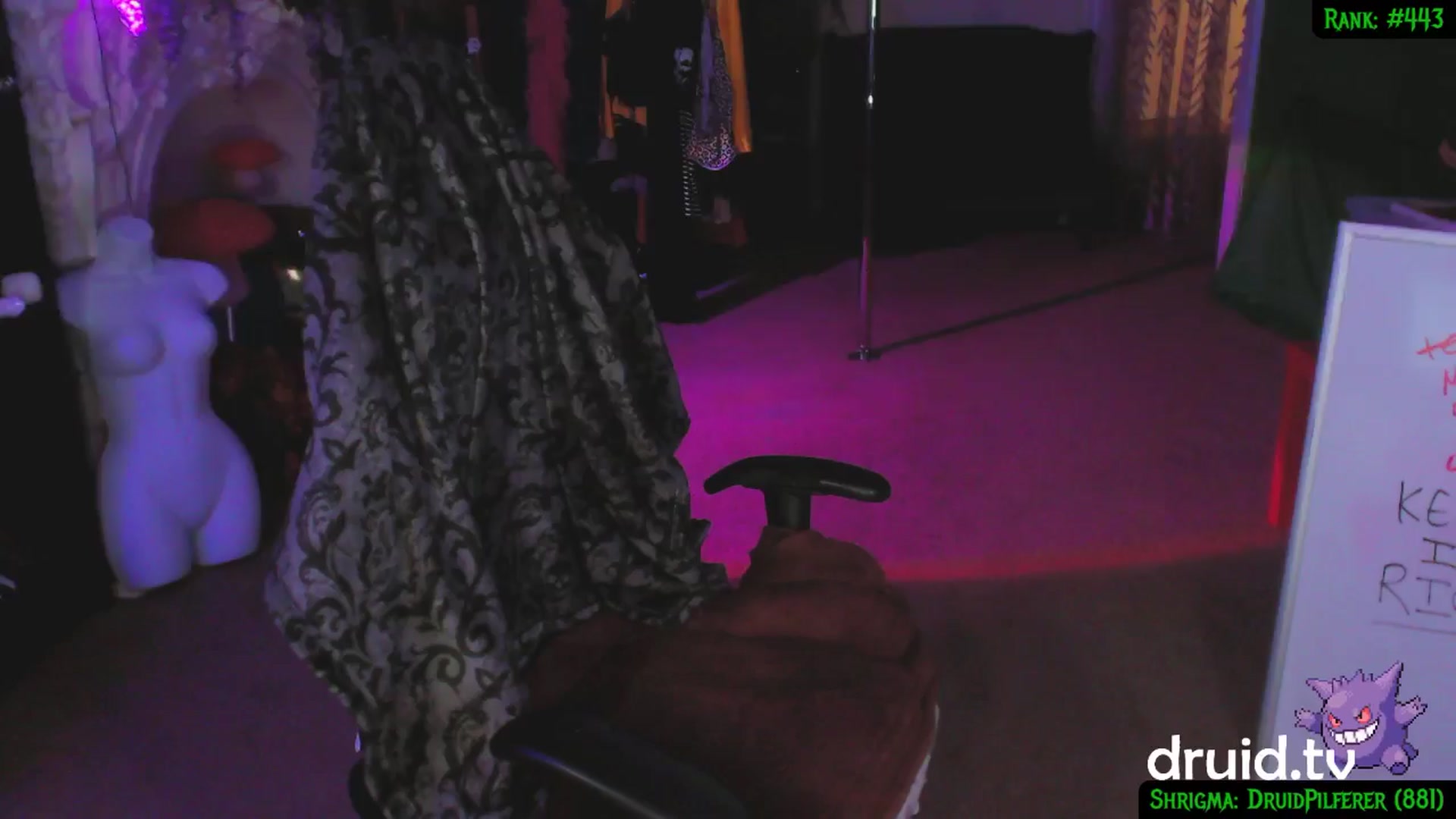 Gallery image thumbnail from druidjpg's myfreecams stream on, 02/01/2025, 06:05 image 10 of 20