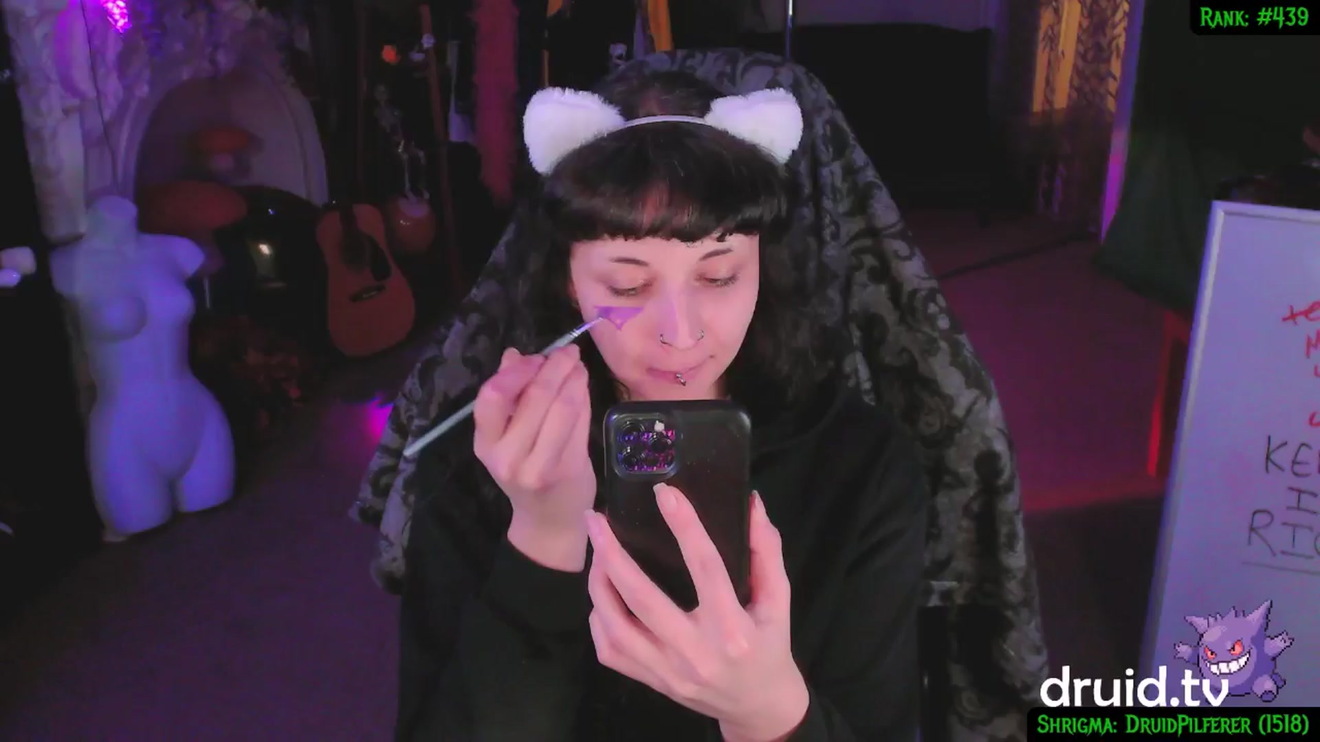 Gallery image thumbnail from druidjpg's myfreecams stream on, 02/01/2025, 06:05 image 13 of 20