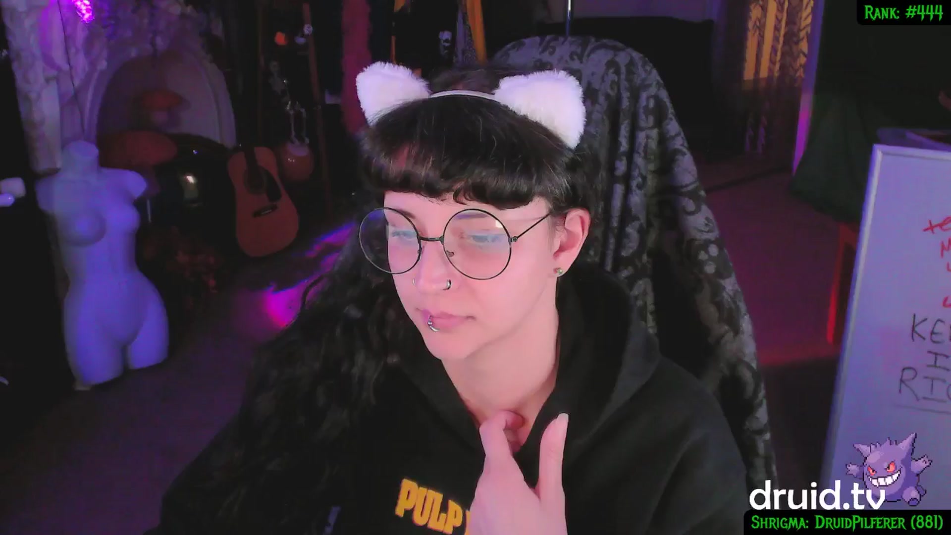 Gallery image thumbnail from druidjpg's myfreecams stream on, 02/01/2025, 06:05 image 11 of 20