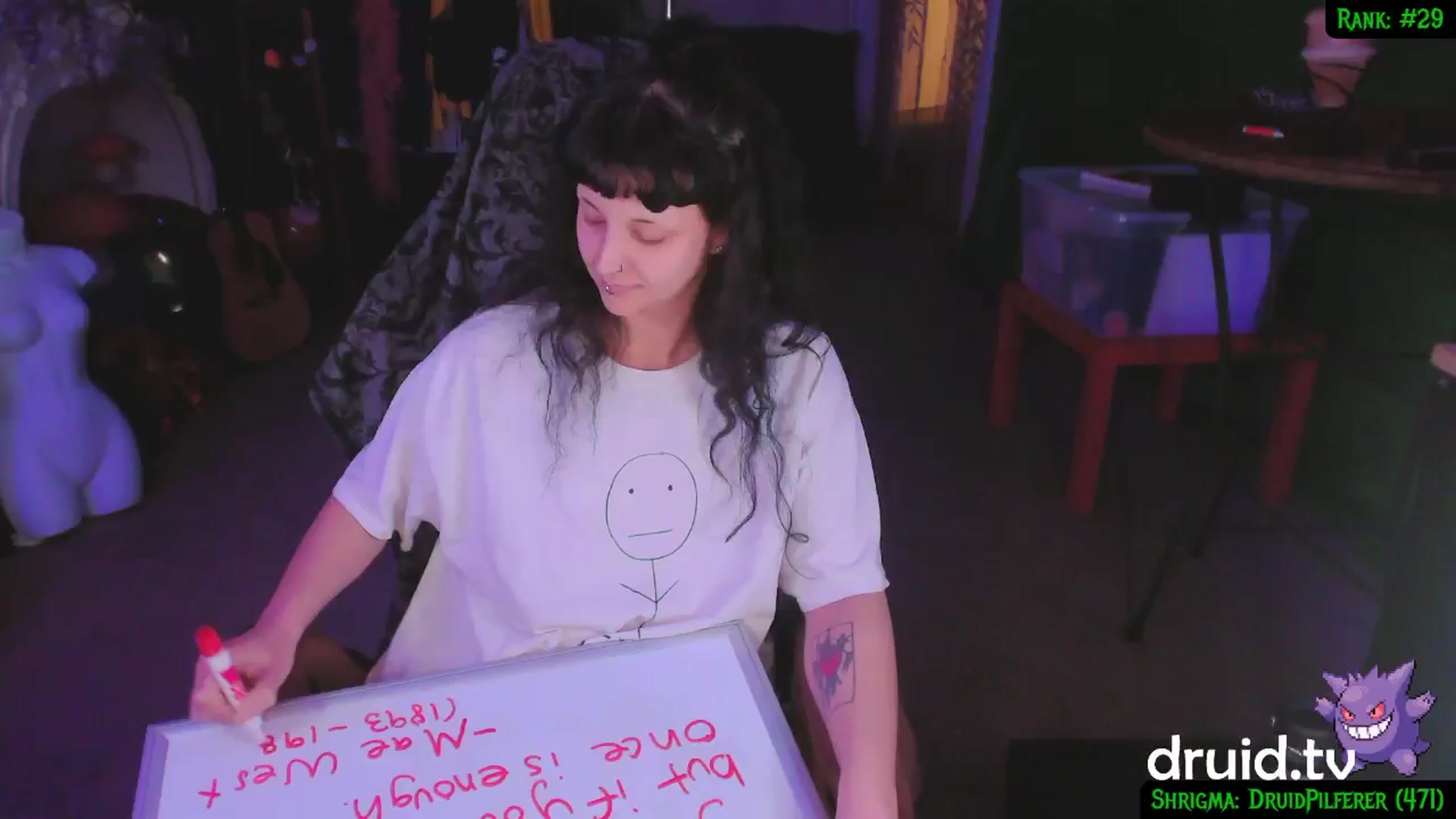 Gallery image thumbnail from druidjpg's myfreecams stream on, 02/04/2025, 06:10 image 15 of 20