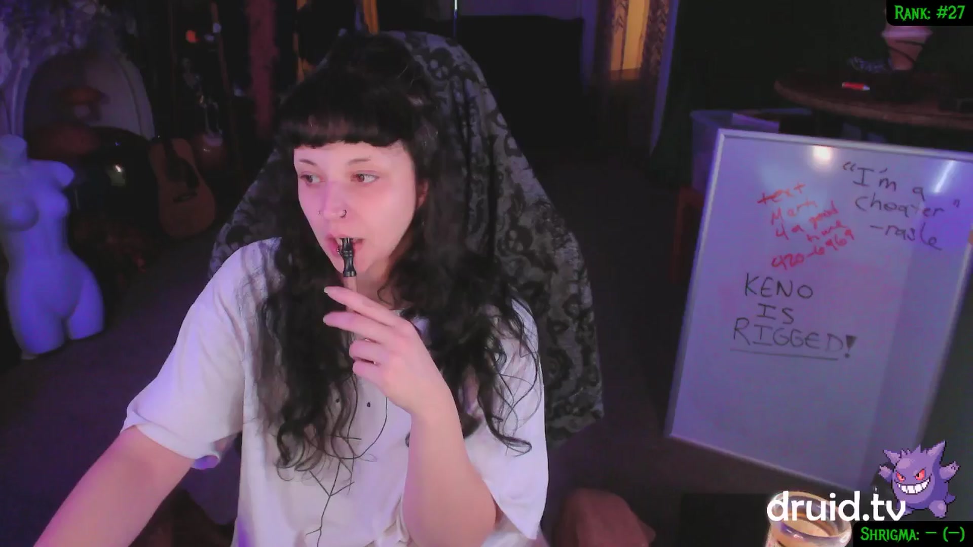 Gallery image thumbnail from druidjpg's myfreecams stream on, 02/04/2025, 06:10 image 1 of 20