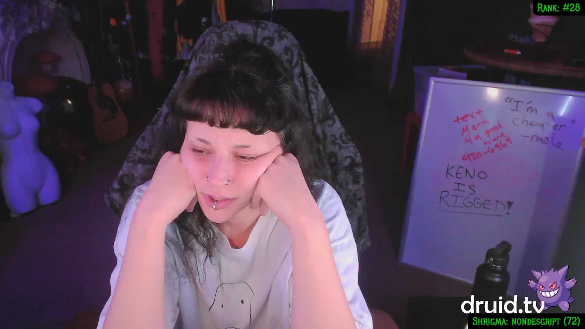 Gallery image thumbnail from druidjpg's myfreecams stream on, 02/04/2025, 06:10 image 9 of 20