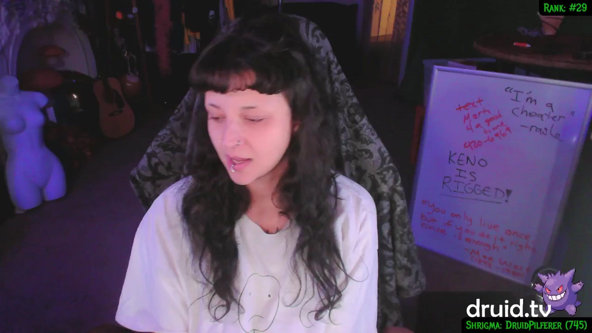 Gallery image thumbnail from druidjpg's myfreecams stream on, 02/04/2025, 06:10 image 19 of 20
