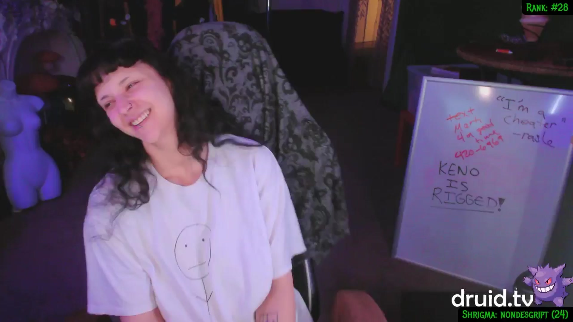 Gallery image thumbnail from druidjpg's myfreecams stream on, 02/04/2025, 06:10 image 4 of 20