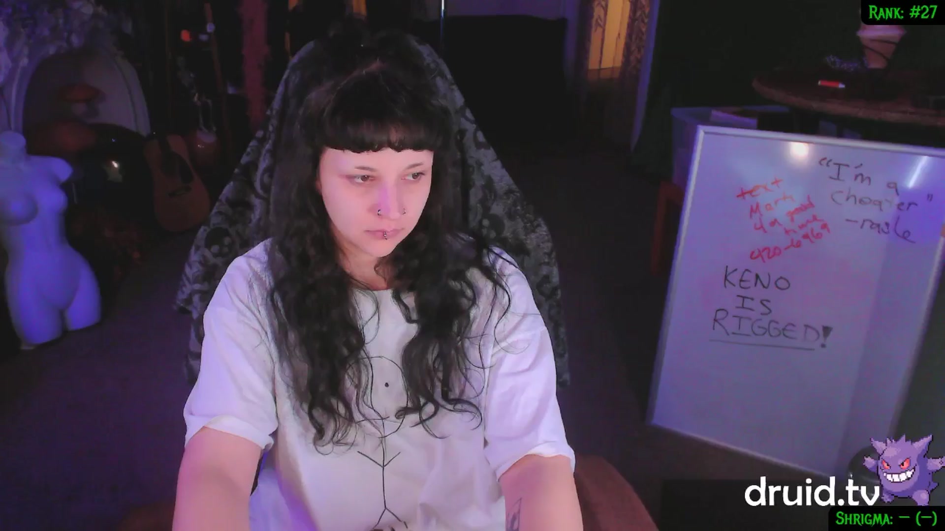 Gallery image thumbnail from druidjpg's myfreecams stream on, 02/04/2025, 06:10 image 2 of 20