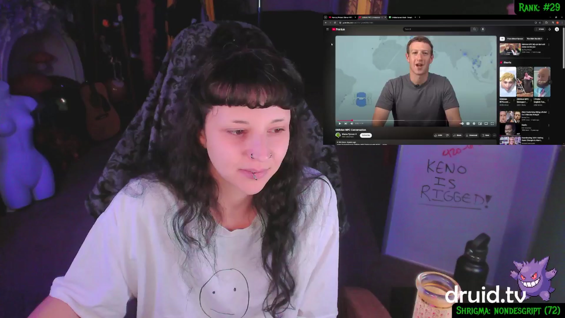 Gallery image thumbnail from druidjpg's myfreecams stream on, 02/04/2025, 06:10 image 11 of 20