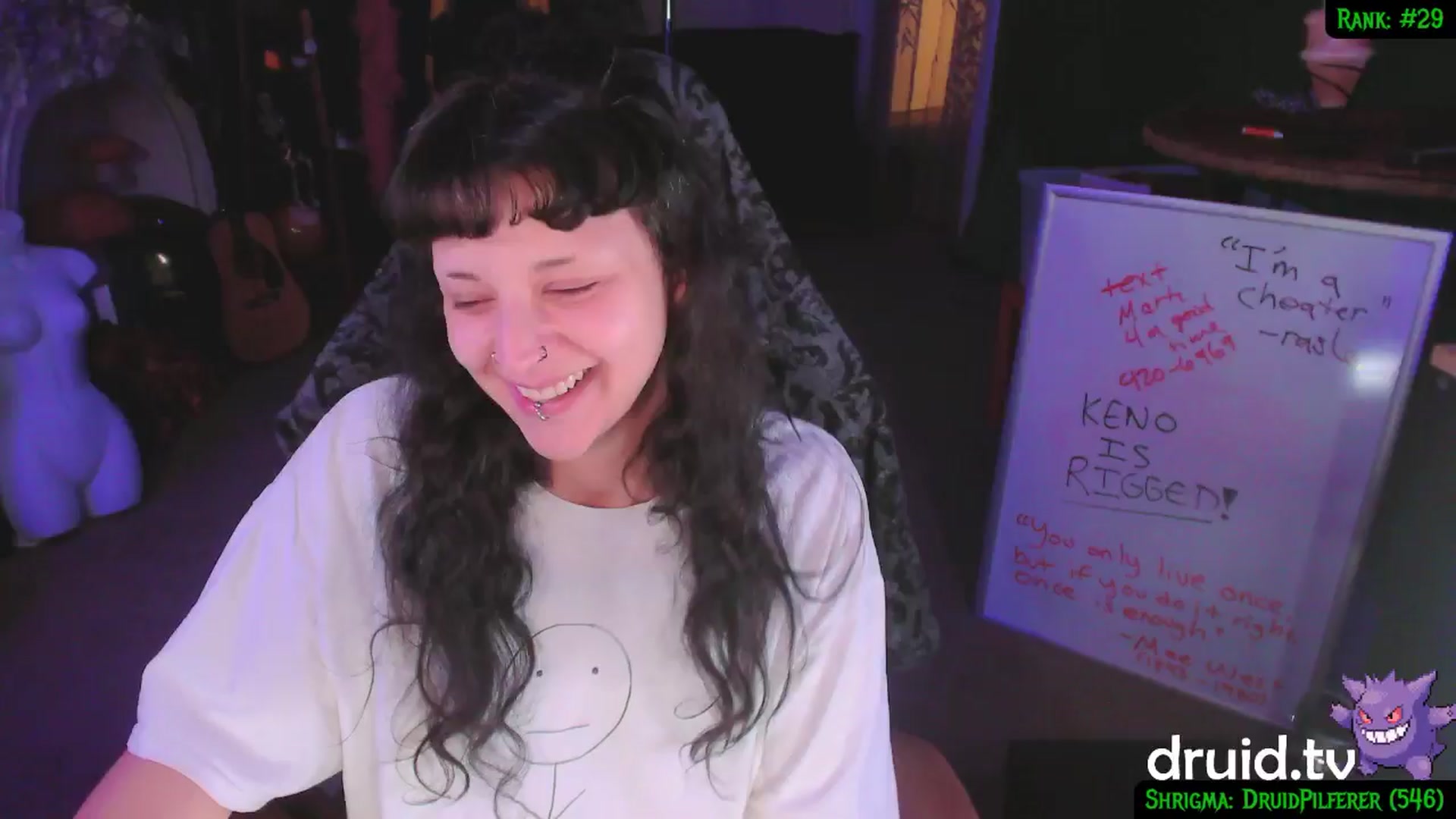 Gallery image thumbnail from druidjpg's myfreecams stream on, 02/04/2025, 06:10 image 18 of 20