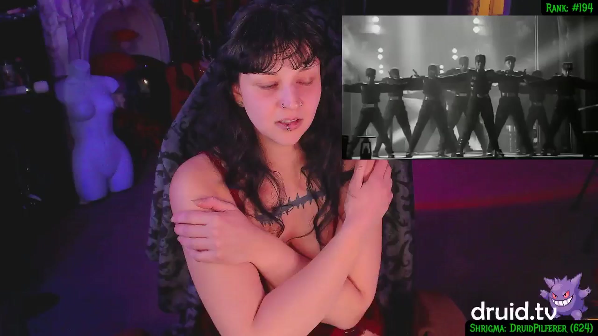 Gallery image thumbnail from druidjpg's myfreecams stream on, 02/14/2025, 06:11 image 9 of 20