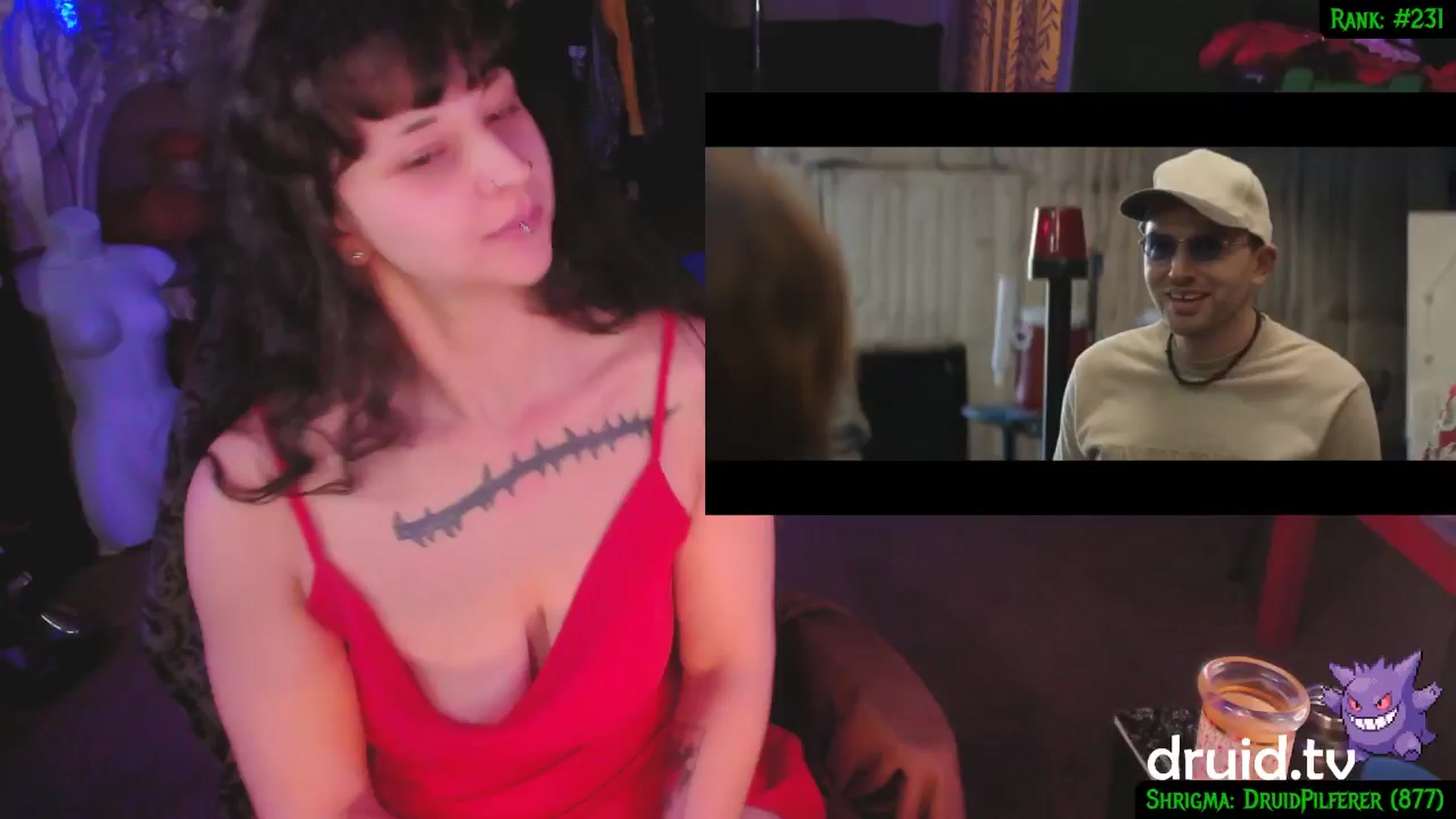 Gallery image thumbnail from druidjpg's myfreecams stream on, 02/15/2025, 07:54 image 14 of 20