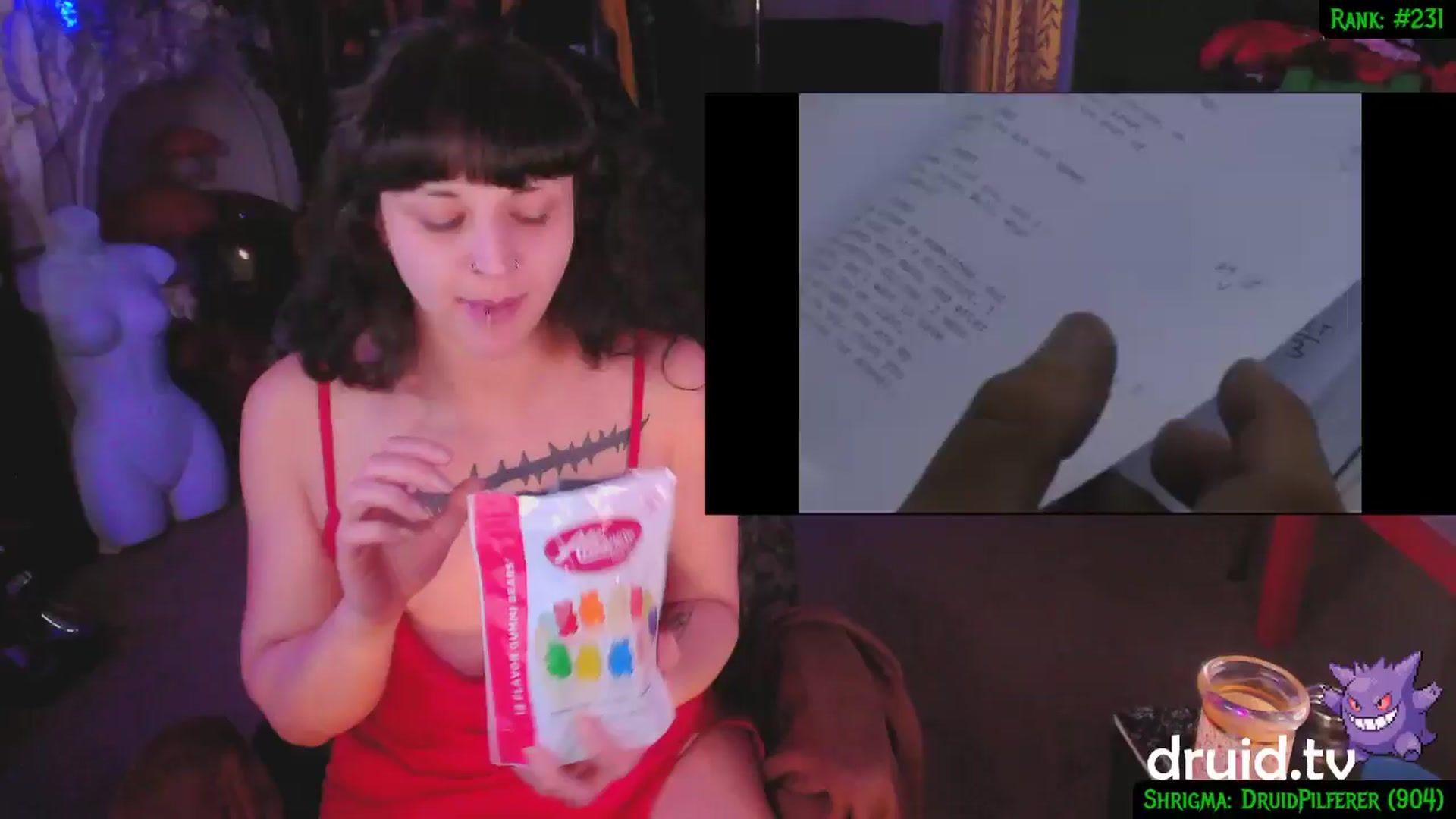 Gallery image thumbnail from druidjpg's myfreecams stream on, 02/15/2025, 07:54 image 19 of 20