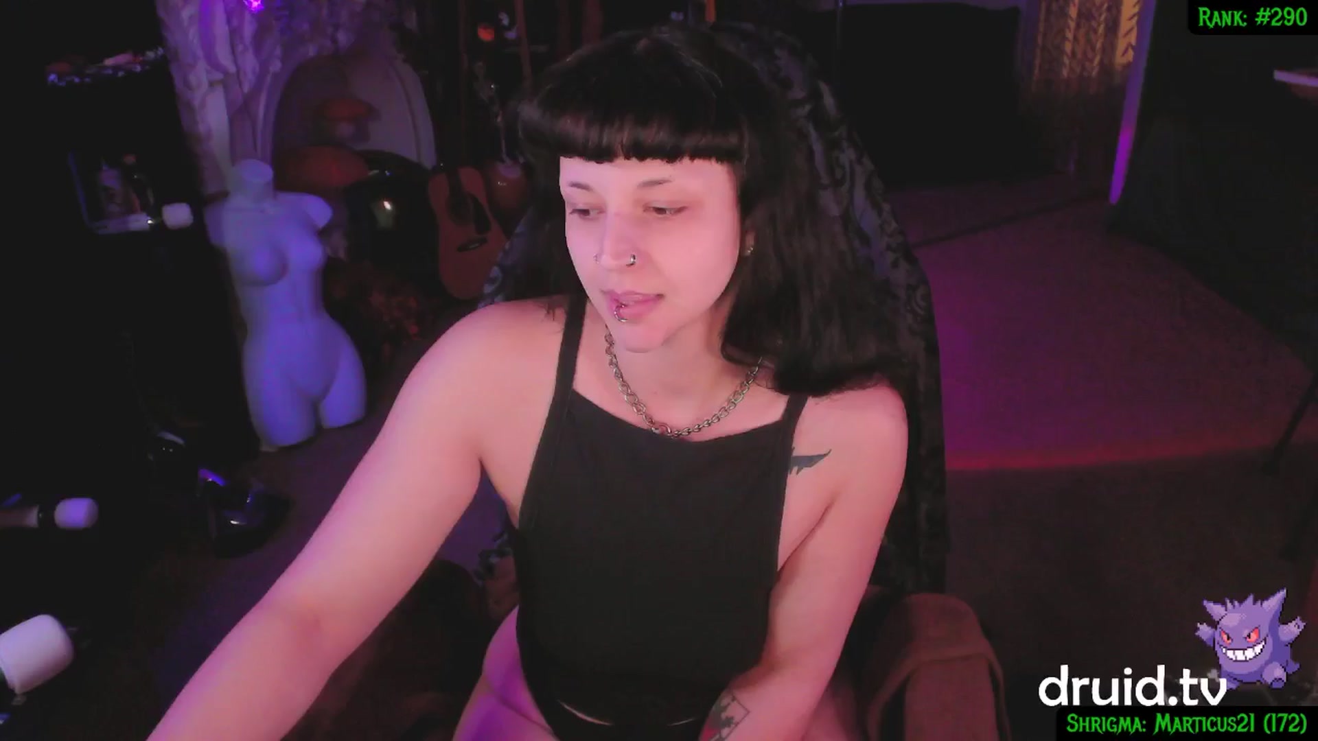 Gallery image thumbnail from druidjpg's myfreecams stream on, 02/18/2025, 05:40 image 4 of 20