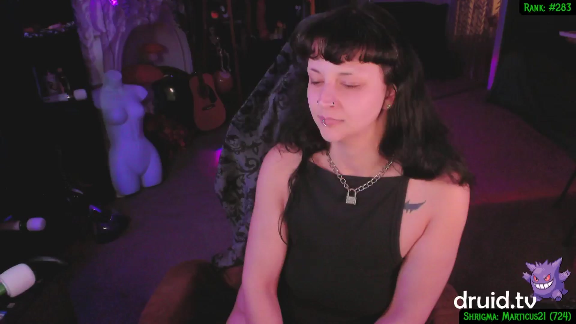 Gallery image thumbnail from druidjpg's myfreecams stream on, 02/18/2025, 05:40 image 14 of 20