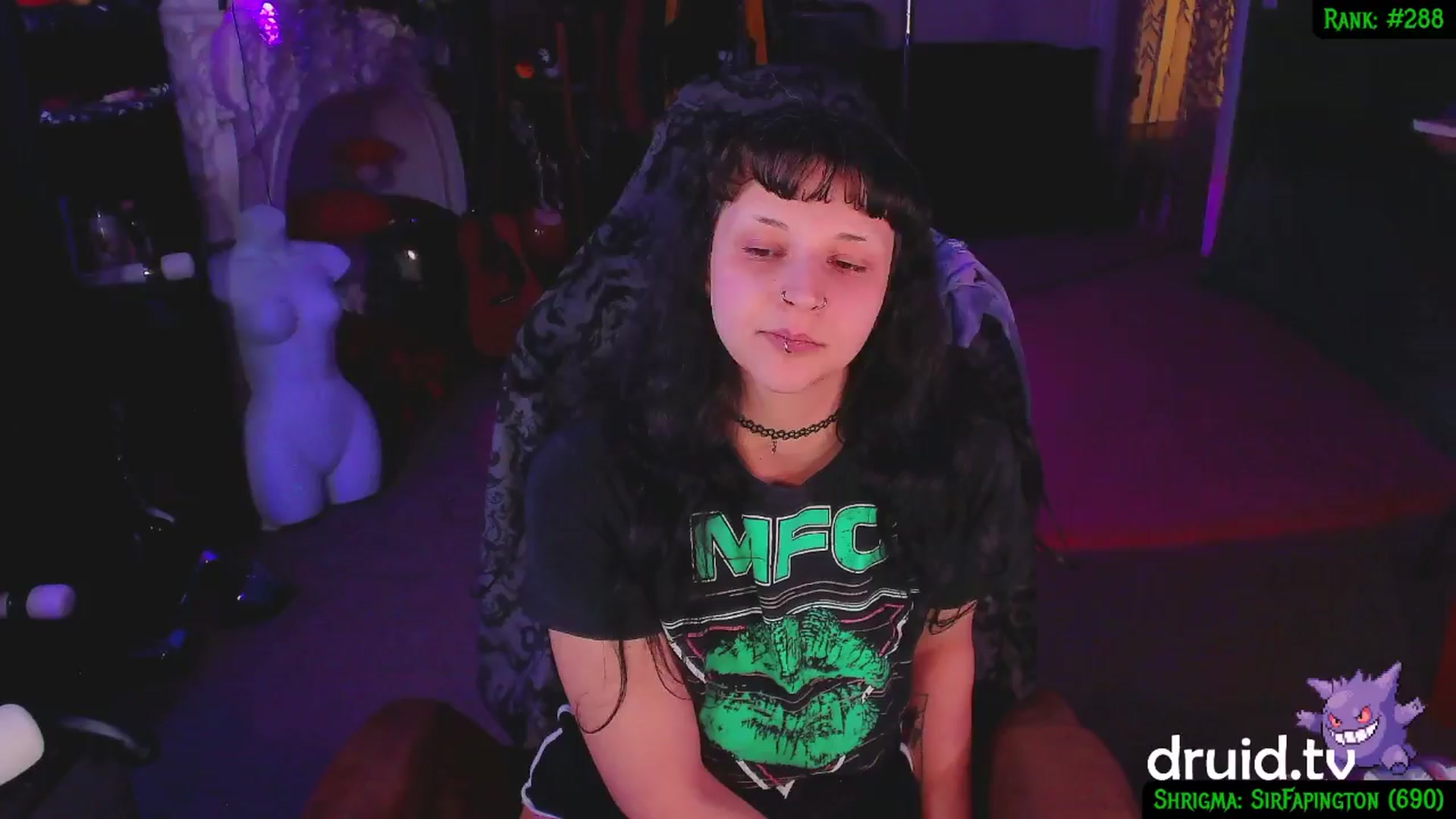 Gallery image thumbnail from druidjpg's myfreecams stream on, 02/19/2025, 05:55 image 20 of 20