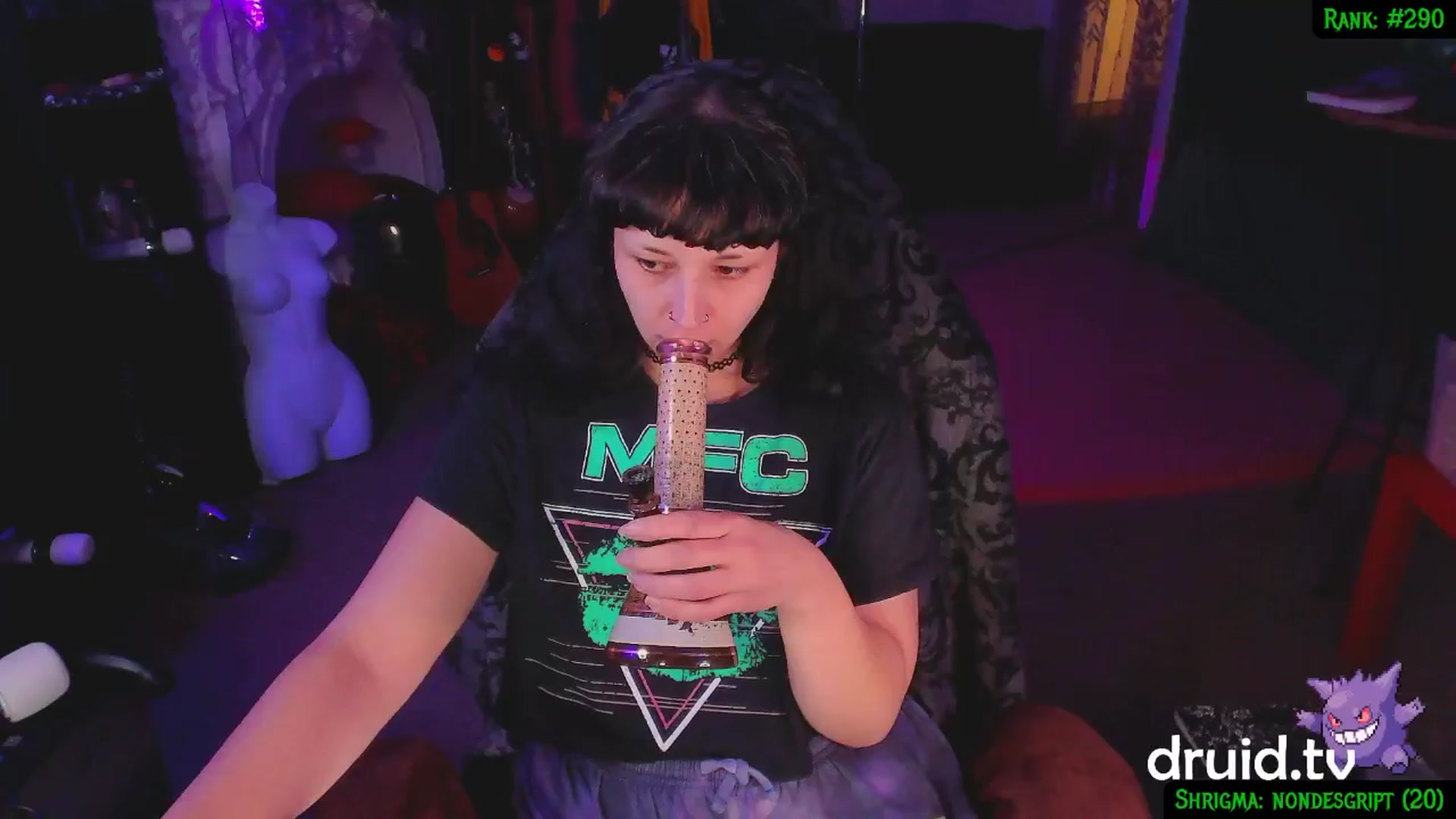 Gallery image thumbnail from druidjpg's myfreecams stream on, 02/19/2025, 05:55 image 3 of 20