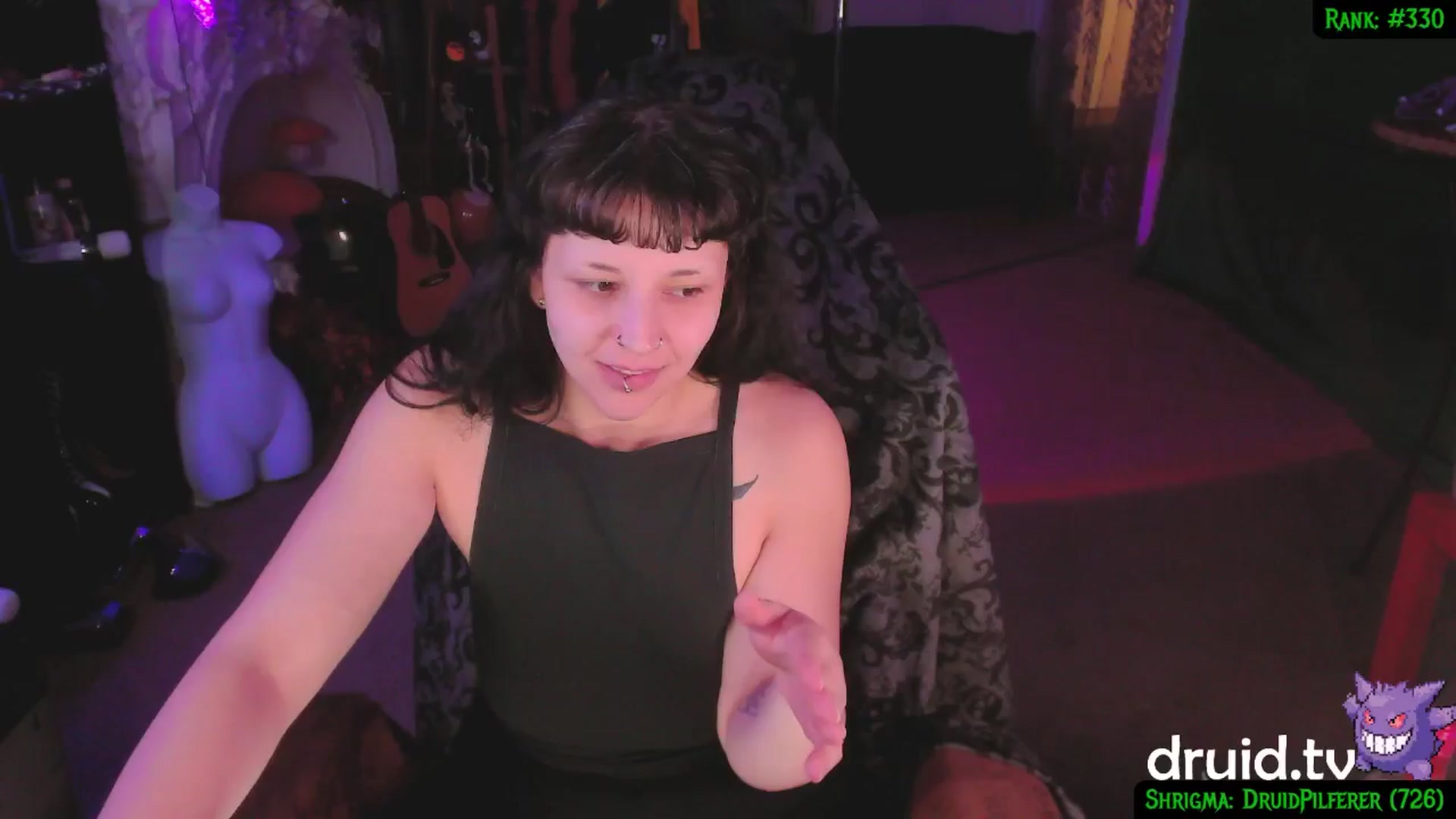 Gallery image thumbnail from druidjpg's myfreecams stream on, 02/22/2025, 05:47 image 7 of 20