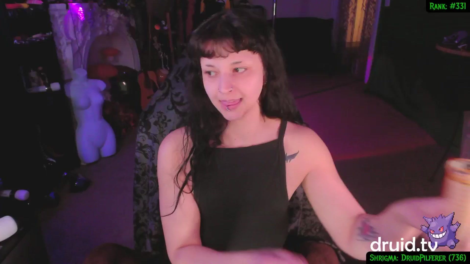 Gallery image thumbnail from druidjpg's myfreecams stream on, 02/22/2025, 05:47 image 8 of 20